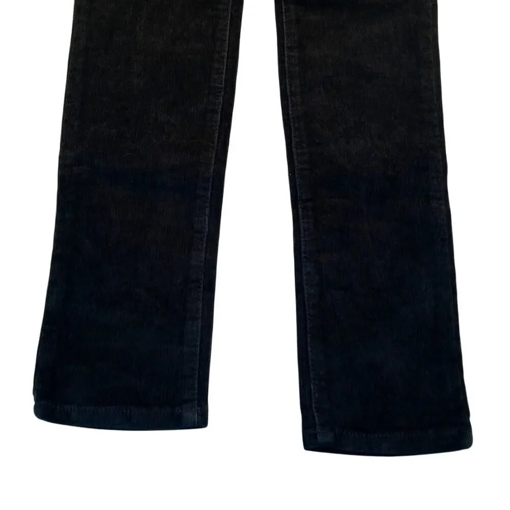 Gap Kids 1969 Girls Black Stretchy Legging Jeans - Size 8